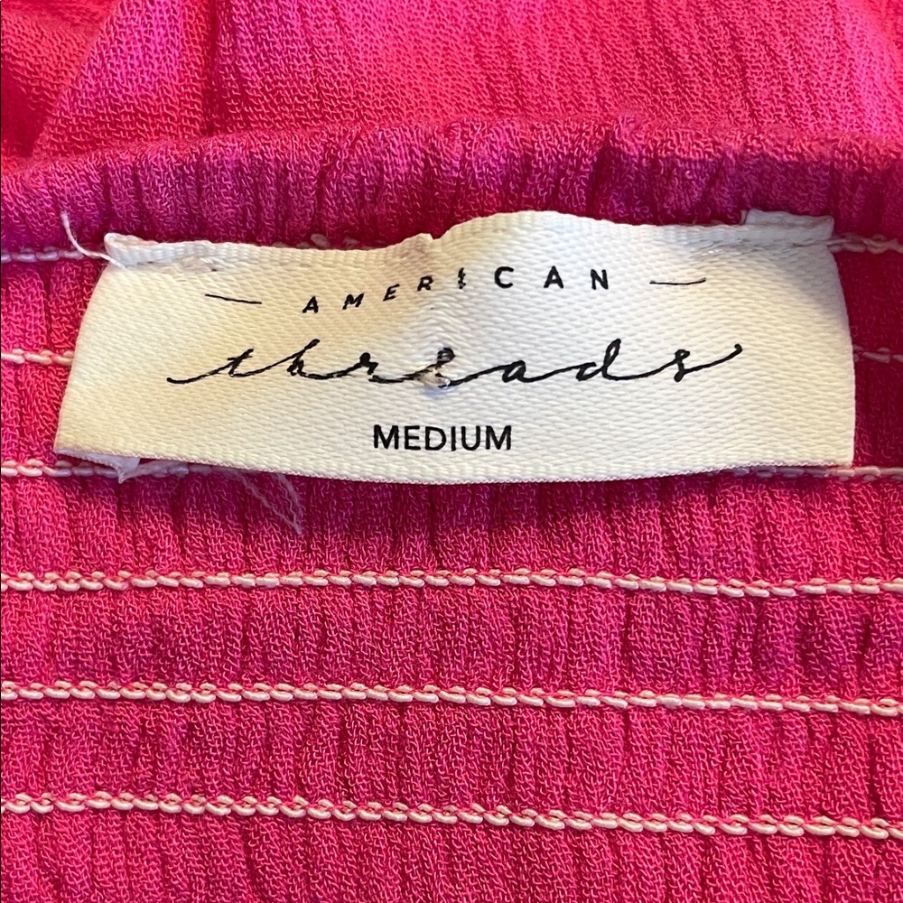 Pink Ruffled Skort-American Threads - Picture 3 of 3